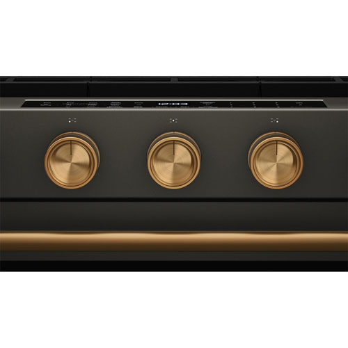 Trousse 6 pièces avec poignée et boutons pour cuisinière électrique encastrable à convection de KitchenAid - Bronze