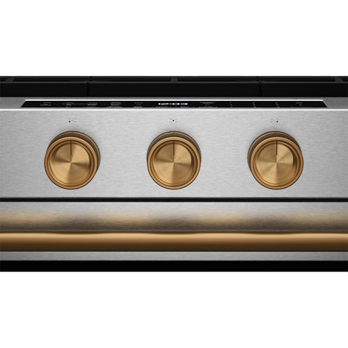 Trousse 6 pièces avec poignée et boutons pour cuisinière électrique encastrable à convection de KitchenAid - Bronze