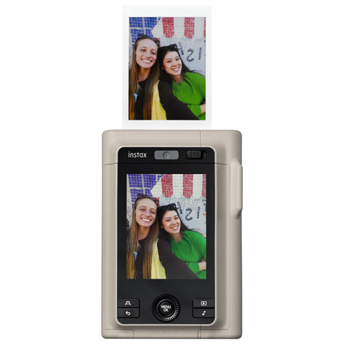 Fujifilm Instax Mini LiPlay+ Instant Camera Gift Set - Sandy Beige