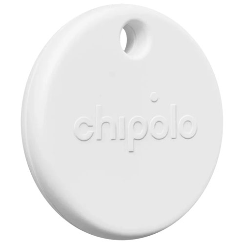 Dispositif de repérage Bluetooth POP de Chipolo - Blanc - Paquet de 1
