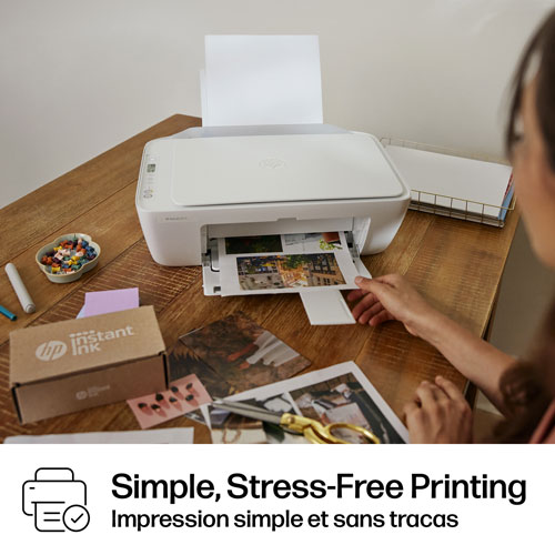 Imprimante à jet d'encre tout-en-un sans fil DeskJet 2827e de HP