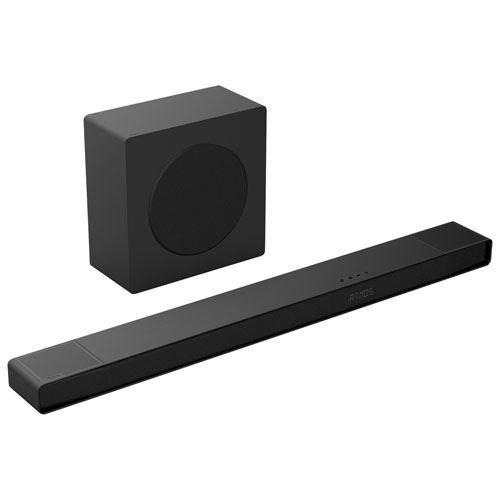 Barre de son 3.1.2 canaux 440 W AX3120Q de Hisense avec haut-parleur d'extrêmes graves sans fil