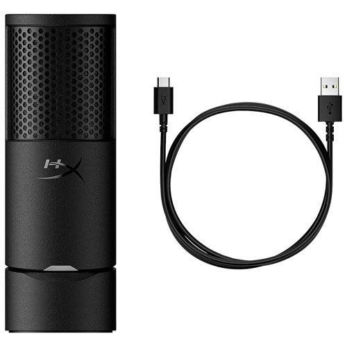 HyperX SoloCast 2 Gaming USB Microphone - Black