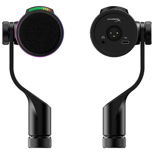 HyperX FlipCast USB Microphone - Black