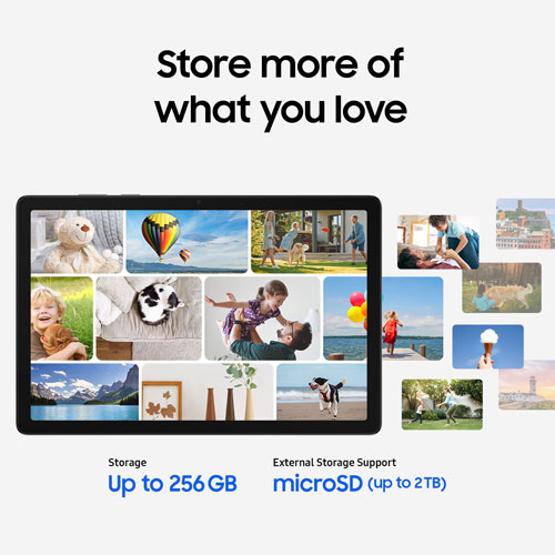 Tablette Galaxy Tab A11+ (Plus) 11 po Go Android de Samsung avec processeur MediaTek MT8775