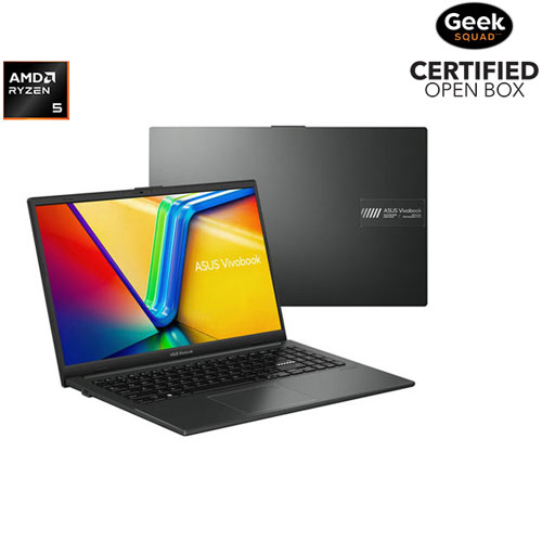 Open Box - ASUS Vivobook Go 15 15.6" Laptop - Mixed Black