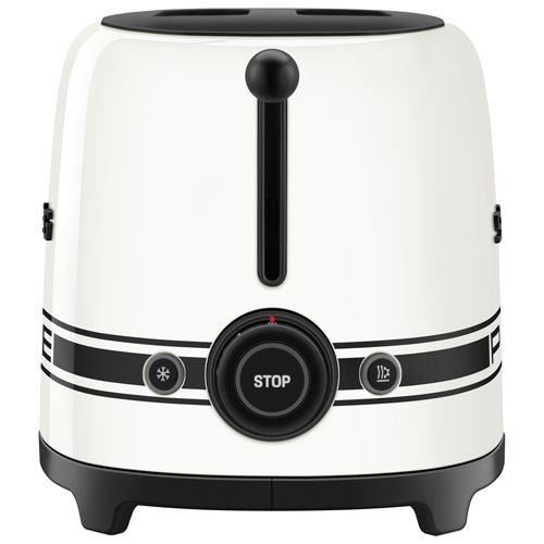 Smeg x Porsche 50's Style Retro Toaster - 2-Slice - White - Exclusive Retail Partner