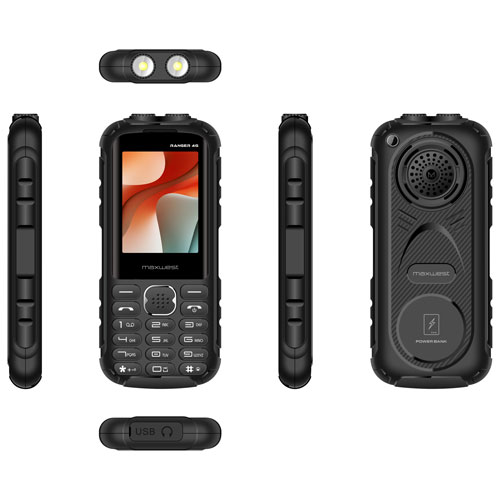 Ranger 4G de 128 Mo de Maxwest - Noir - Déverrouillé