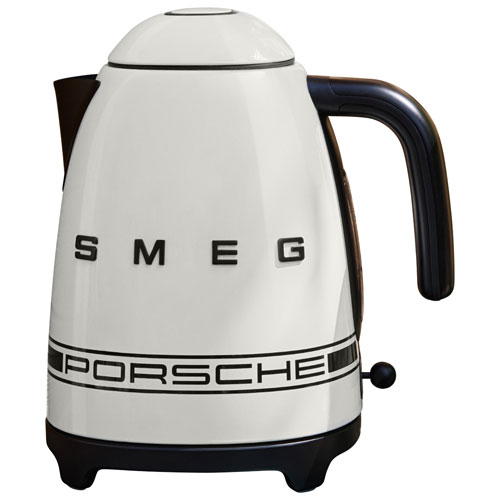 Smeg x Porsche 50's Style Electric Kettle - 1.7L - White - Exclusive Retail Partner