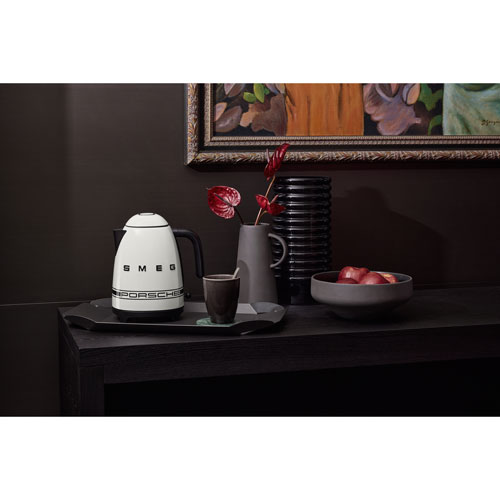 Smeg x Porsche 50's Style Electric Kettle - 1.7L - White - Exclusive Retail Partner