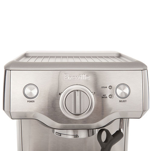 Remis à neuf - Machine à espresso à pompe Duo-Temp Pro de Breville - Acier inoxydable brossé - Remis à neuf par Breville