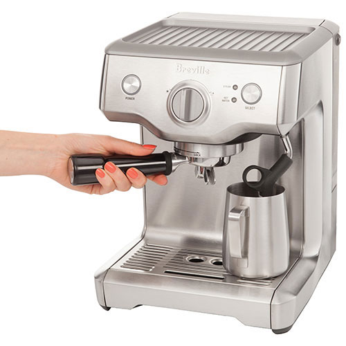 Remis à neuf - Machine à espresso à pompe Duo-Temp Pro de Breville - Acier inoxydable brossé - Remis à neuf par Breville