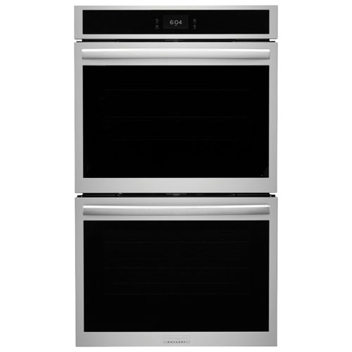 Frigidaire Gallery 30" 10.6 Cu. Ft. Double True Convection Electric Wall Oven - Stainless Steel