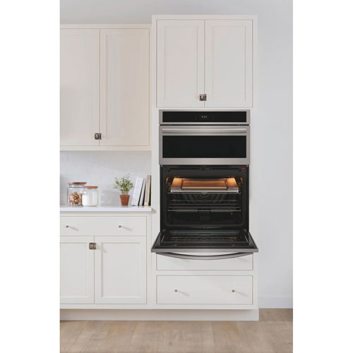 Frigidaire Gallery 30" 5.3 Cu. Ft. Combination True Convection Electric Wall Oven - Stainless Steel