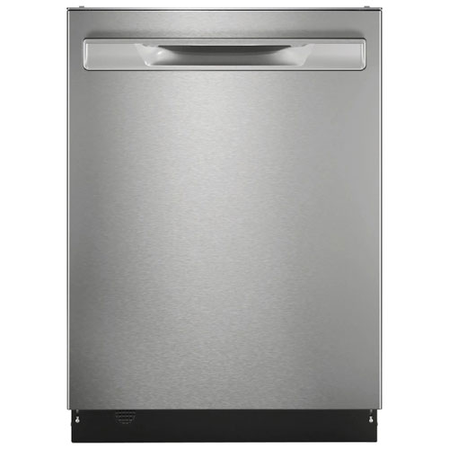 Frigidaire Gallery 24" 45dB Built-In Dishwasher with Stainless Steel Tub & Third Rack - Stainless Steel
