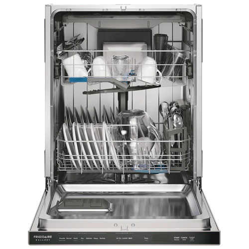 Frigidaire Gallery 24" 45dB Built-In Dishwasher with Stainless Steel Tub & Third Rack - Stainless Steel