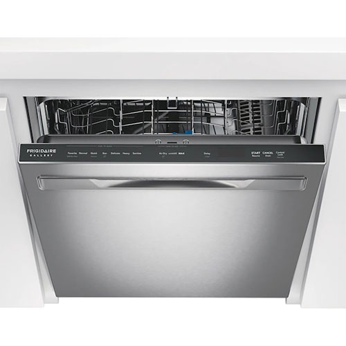 Frigidaire Gallery 24" 45dB Built-In Dishwasher with Stainless Steel Tub & Third Rack - Stainless Steel
