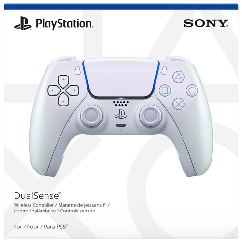 PlayStation 5 DualSense Wireless Controller For PS5, PC, Mac & Mobile - Chroma Pearl