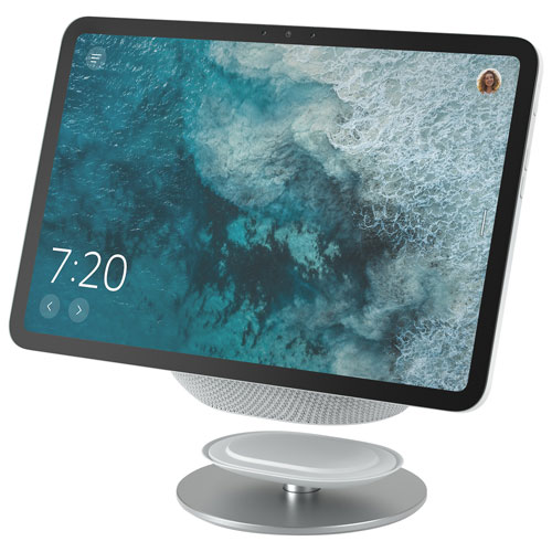 Support ajustable d'Amazon pour Echo Show 8 et 11 d'Amazon (2025) - Blanc glacier
