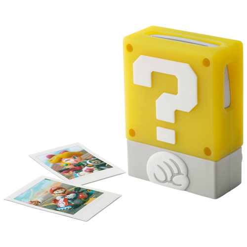 Imprimante pour téléphone intelligent INSTAX MINI Link 3 Super Mario- Blanc Argile