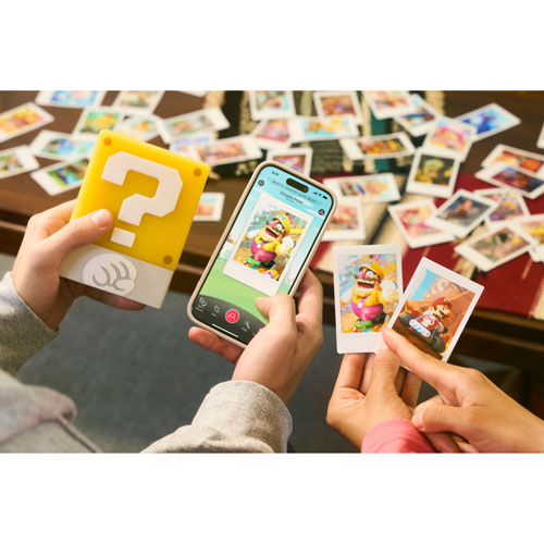 Imprimante pour téléphone intelligent INSTAX MINI Link 3 Super Mario- Blanc Argile