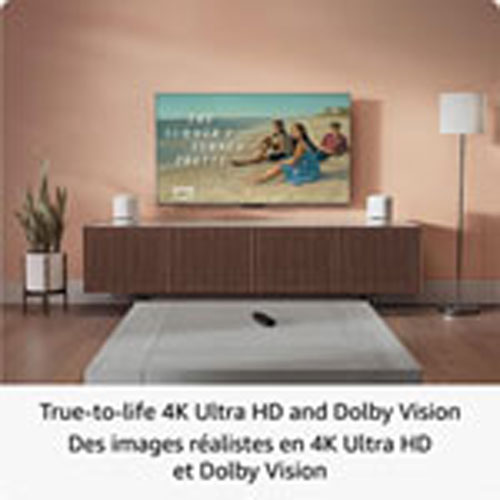 Lecteur multimédia Fire TV Stick 4K+ (2025) d'Amazon avec télécommande vocale Alexa