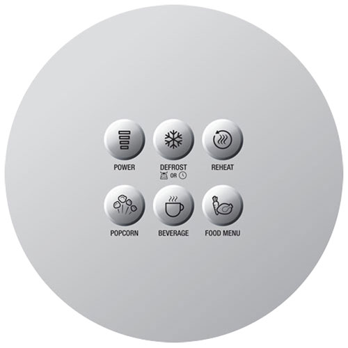 Refurbished - Breville Compact Wave 0.9 Cu Ft Microwave (BMO650SIL1BCA1) - Silver - Remanufactured by Breville