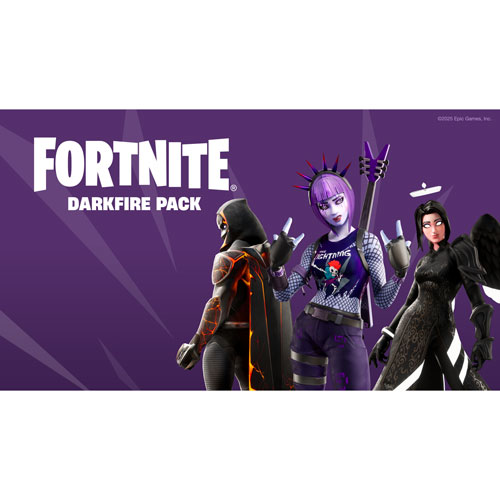 Fortnite - Pack feu et glace obscurs avec plus de 10 articles cosmétiques et 1000 V-bucks