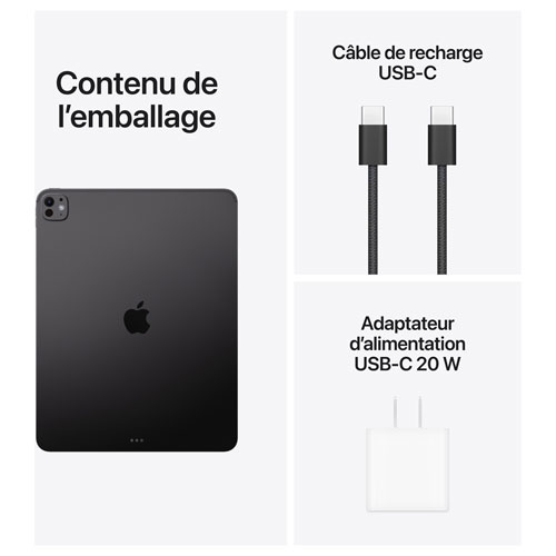 iPad Pro M5 13 po 2 To avec Wi-Fi d'Apple - Argenté