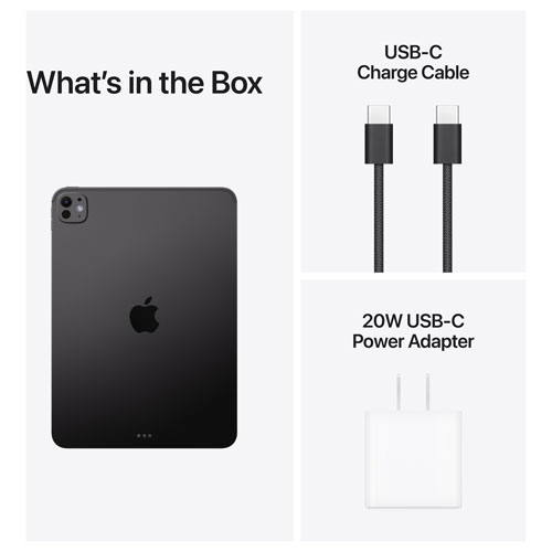 iPad Pro M5 11 po 512 Go avec Wi-Fi d'Apple - Noir infini