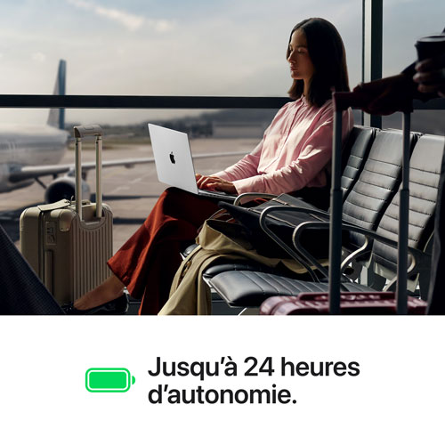 MacBook Pro de 14 po d'Apple (automne 2025) - Argenté (M5 d'Apple/RAM 16 Go/SSD 512 Go) - Anglais