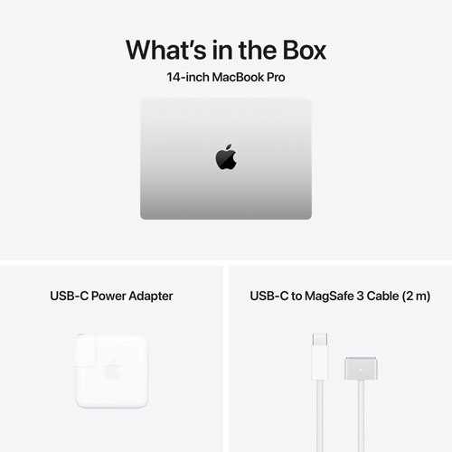 Apple MacBook Pro 14" (Fall 2025) - Silver (Apple M5 / 16GB RAM / 512GB SSD) - English