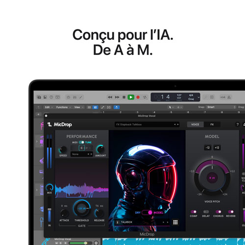 MacBook Pro de 14 po d'Apple - Noir infini (M5 d'Apple/RAM 24 Go/SSD 1 To) - Français