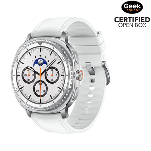 Open Box - Samsung Galaxy Watch8 Classic 46mm LTE Smartwatch - White