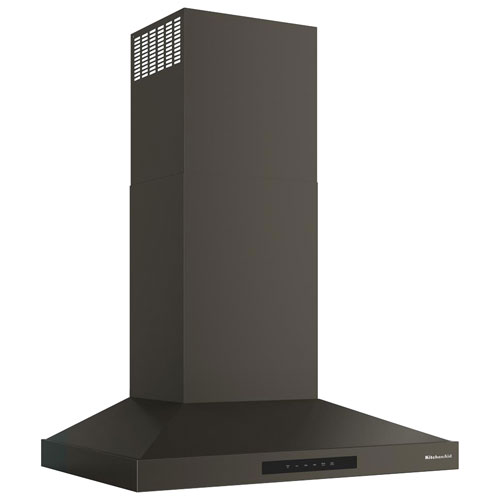 Hotte murale de 38 po de KitchenAid - Minerai noir