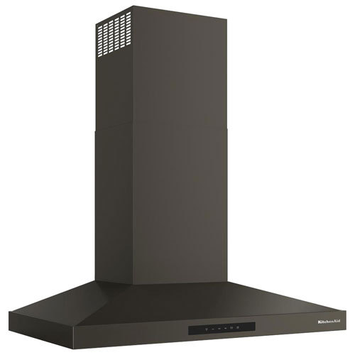 KitchenAid 36" Wall Mount Range Hood - Black Ore