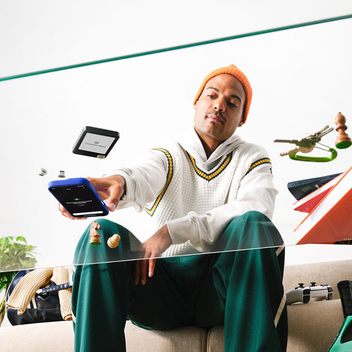 Ledger Nano 2.8" Crypto Hardware Wallet Bluetooth with Ledger Live App - Black