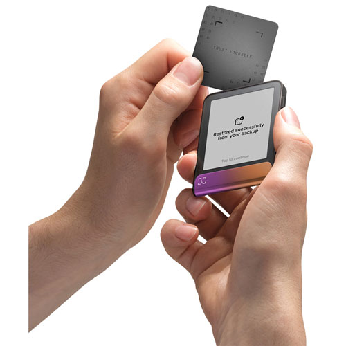 Ledger Flex 2.84" E-Ink Crypto Hardware Wallet USB-C/Bluetooth with Recovery Key - Crimson Magenta