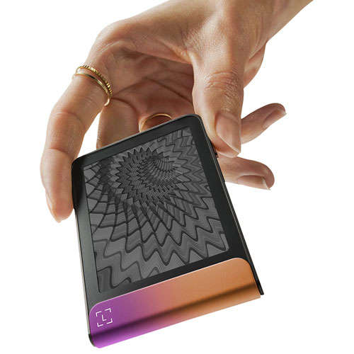 Ledger Flex 2.84" E-Ink Crypto Hardware Wallet USB-C/Bluetooth with Recovery Key - Crimson Magenta