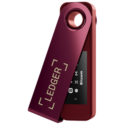 Ledger Nano S Plus Crypto Hardware Wallet USB-C - Ferro Fuchsia