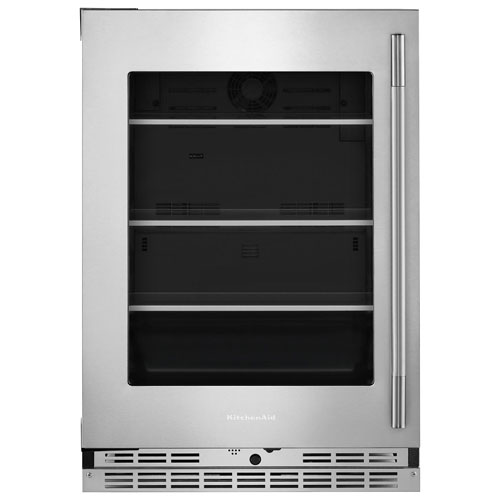 KitchenAid Undercounter 5.2 Cu. Ft. Bar Fridge - PrintShield Stainless Finish