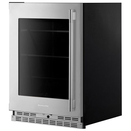 KitchenAid Undercounter 5.2 Cu. Ft. Bar Fridge - PrintShield Stainless Finish