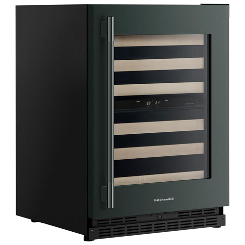 KitchenAid Undercounter 46-Bottle Freestanding Wine Cellar - Juniper