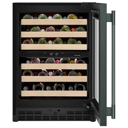 KitchenAid Undercounter 46-Bottle Freestanding Wine Cellar - Juniper