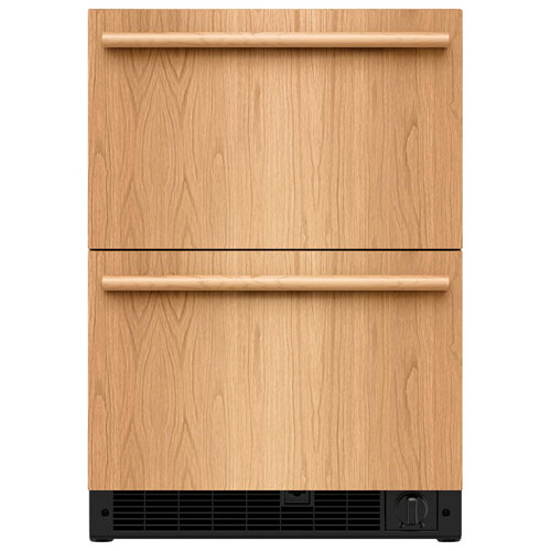 KitchenAid Undercounter Double-Drawer 4.2 Cu. Ft. Built-In Bar Fridge - Panel Ready