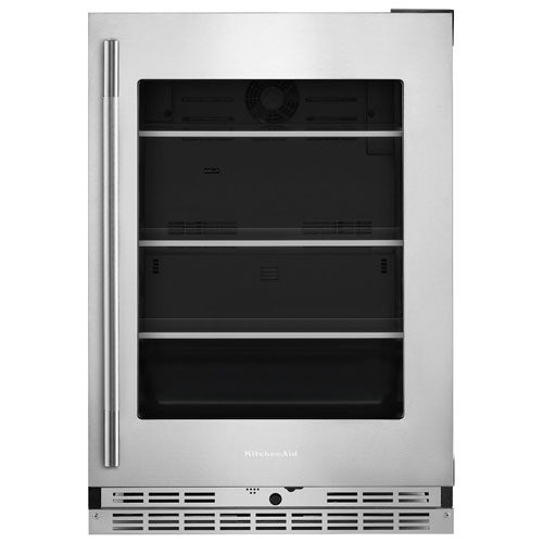 KitchenAid Undercounter 5.2 Cu. Ft. Bar Fridge - PrintShield Stainless Finish