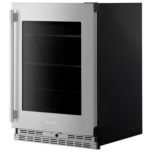 KitchenAid Undercounter 5.2 Cu. Ft. Bar Fridge - PrintShield Stainless Finish