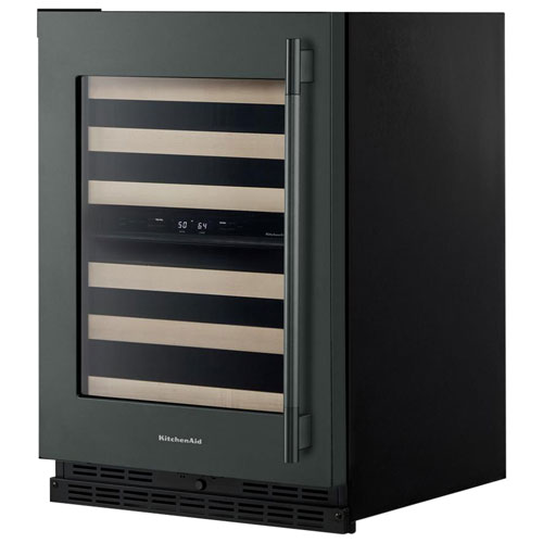 KitchenAid Undercounter 46-Bottle Freestanding Wine Cellar - Juniper