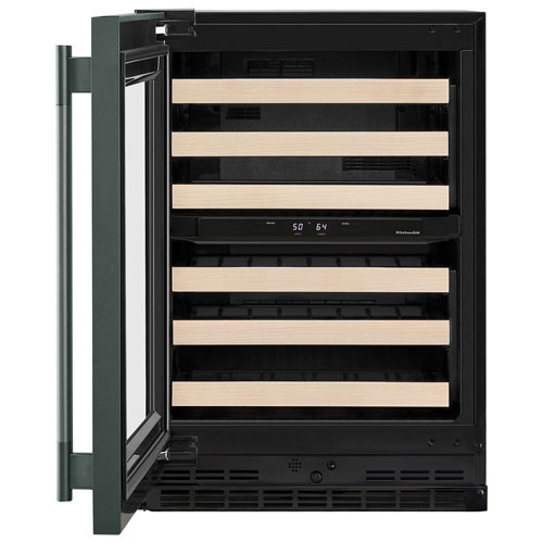 KitchenAid Undercounter 46-Bottle Freestanding Wine Cellar - Juniper