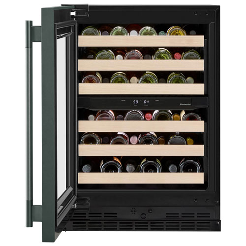 KitchenAid Undercounter 46-Bottle Freestanding Wine Cellar - Juniper